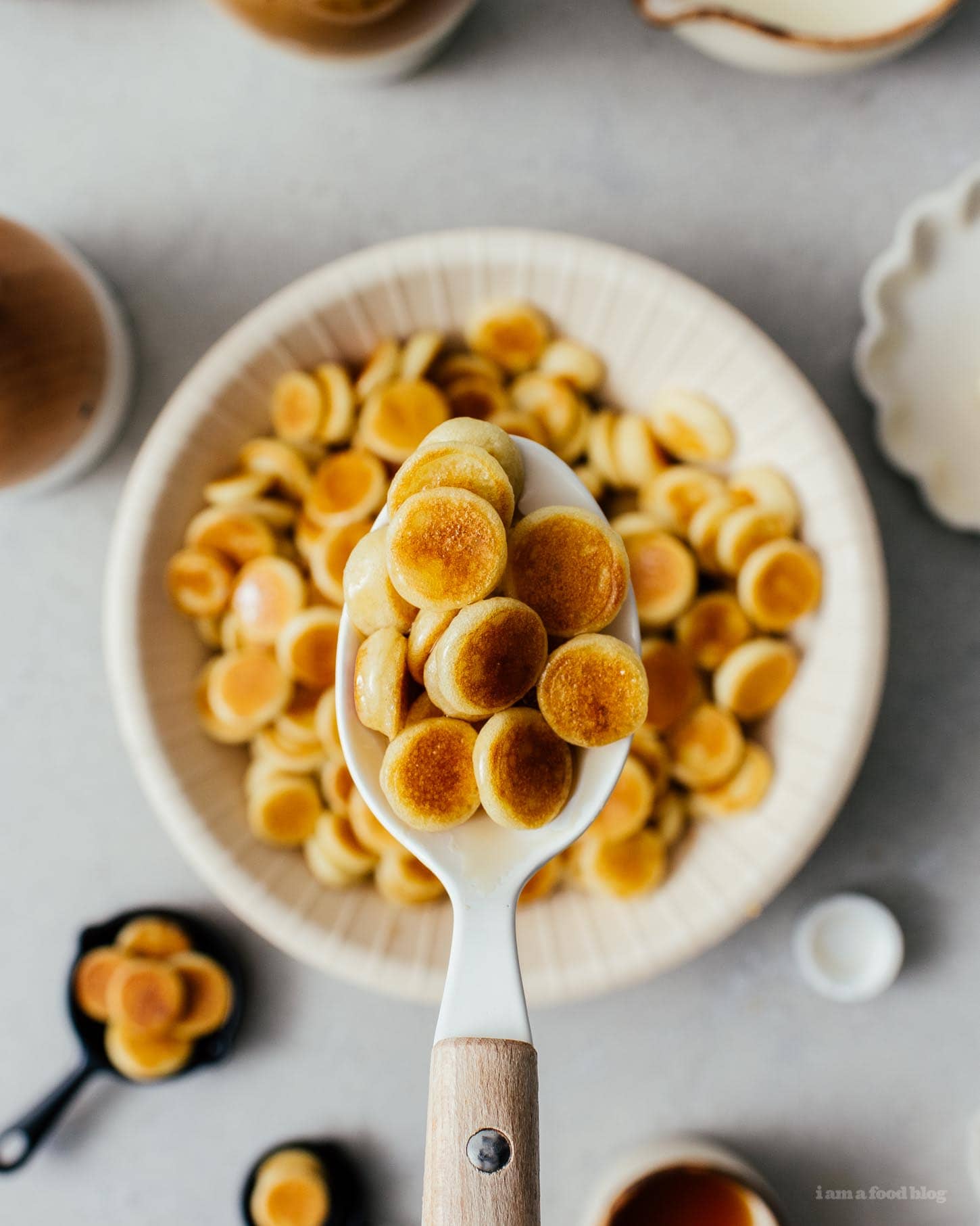 How To Make Mini Pancake Cereal | foodiesanddrink.com