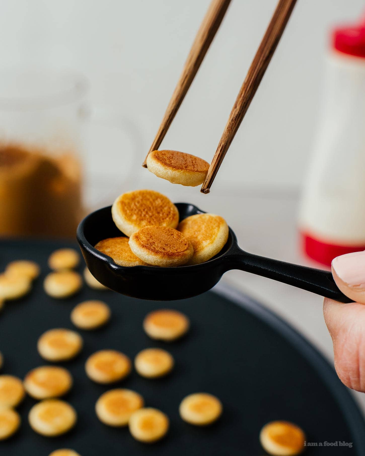 How To Make Mini Pancake Cereal | foodiesanddrink.com