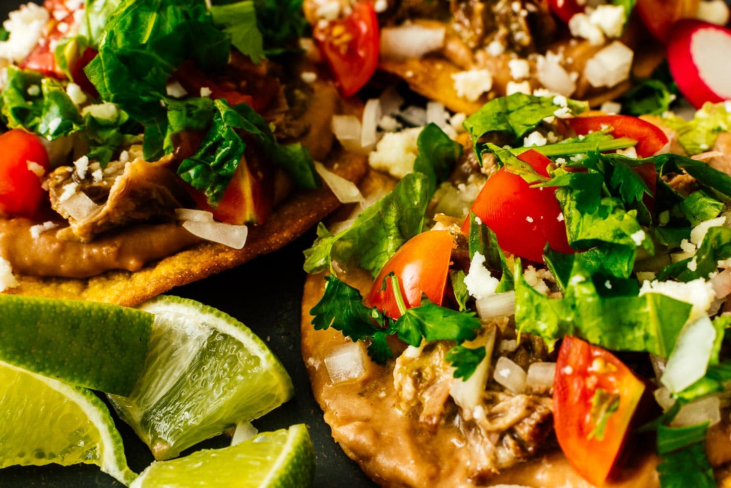 tostadas | foodiesanddrink.com