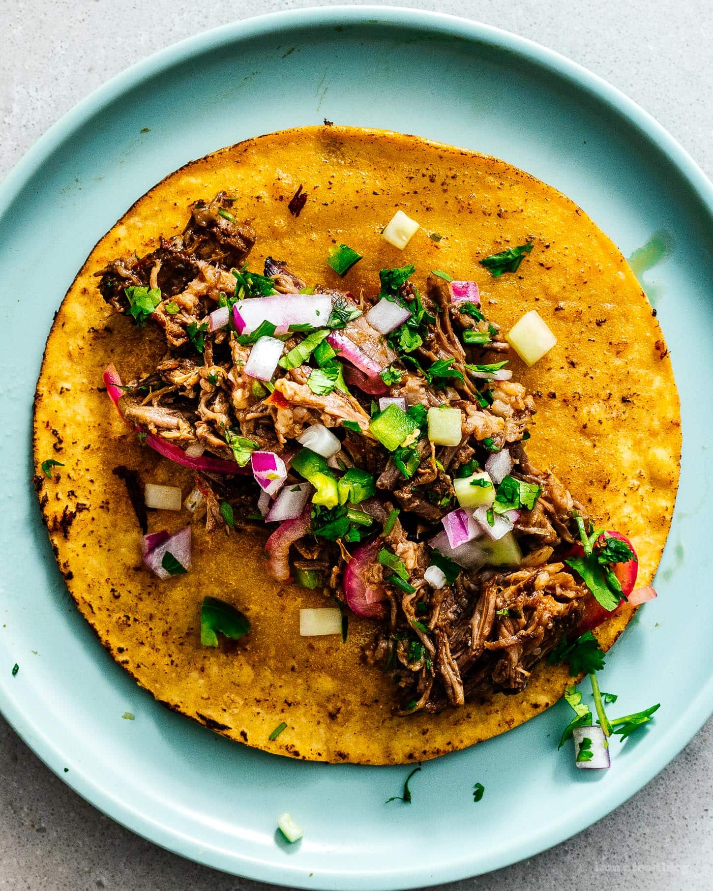 barbacoa tacos | foodiesanddrink.com