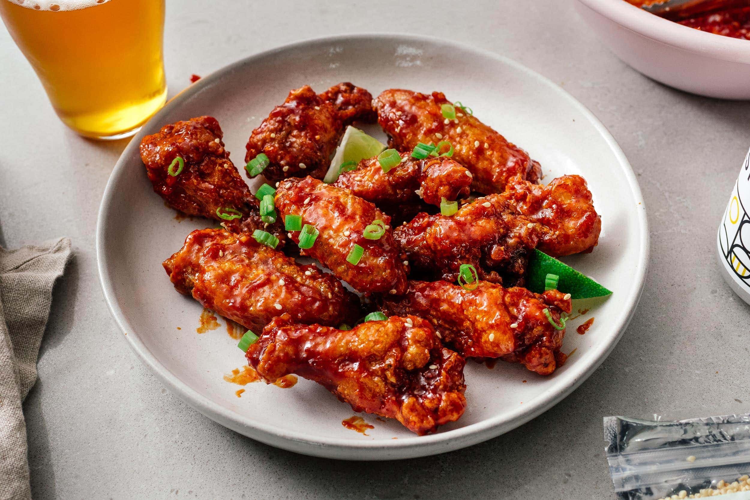 Korean Fried Chicken | foodiesanddrink.com