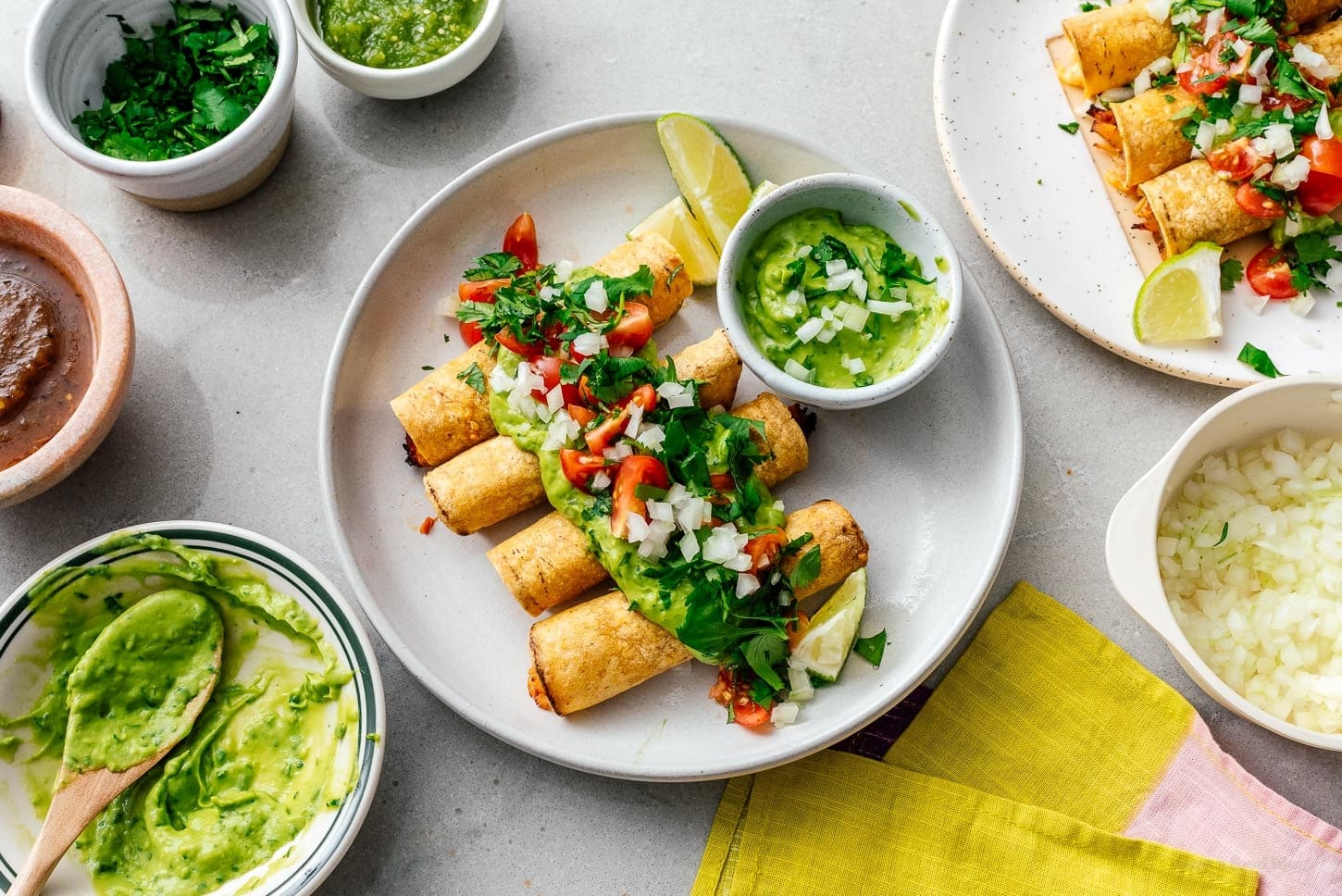 air fryer taquitos | foodiesanddrink.com