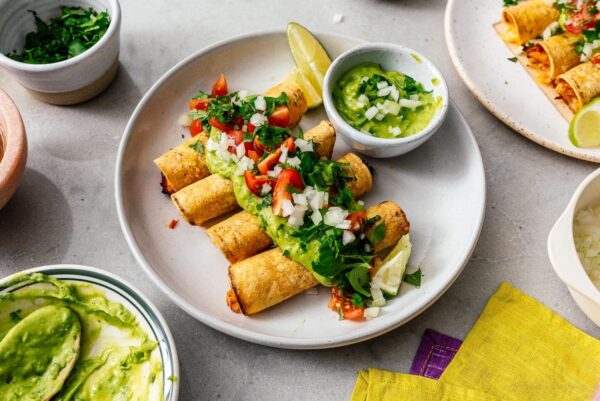 air fryer taquitos | foodiesanddrink.com