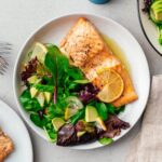 Air Fryer Salmon | foodiesanddrink.com