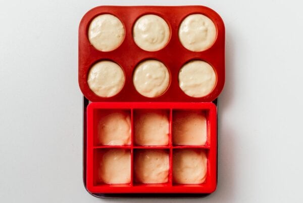 making ice cube tray pancakes | foodiesanddrink.com