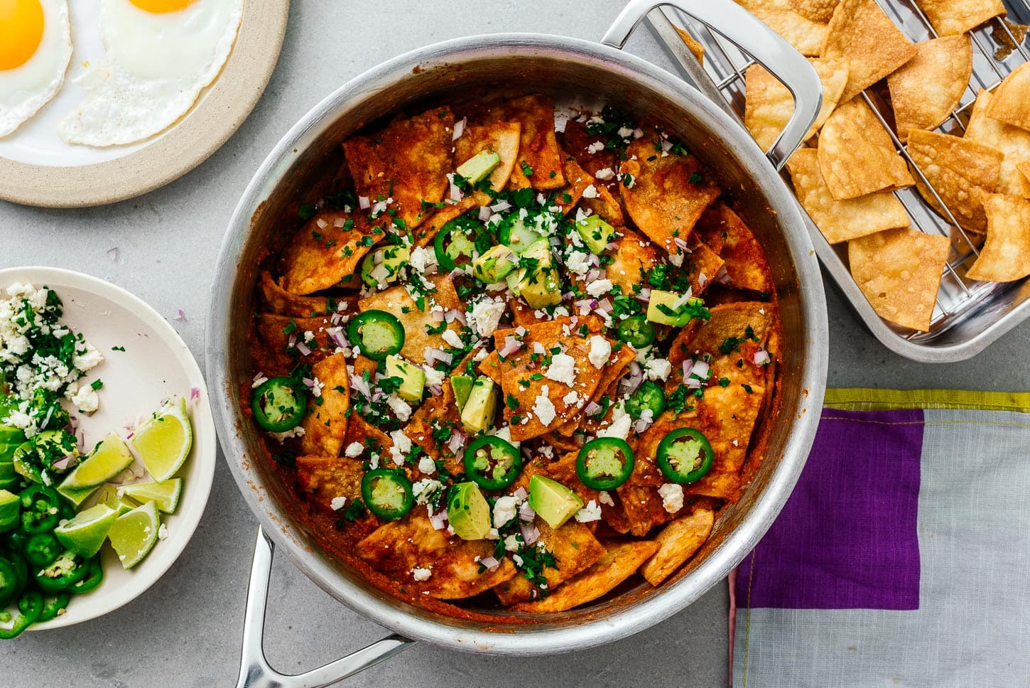 Chilaquiles: Tortillas and Cheese and Salsa for Breakfast