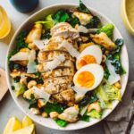 chicken caesar salad recipe | foodiesanddrink.com