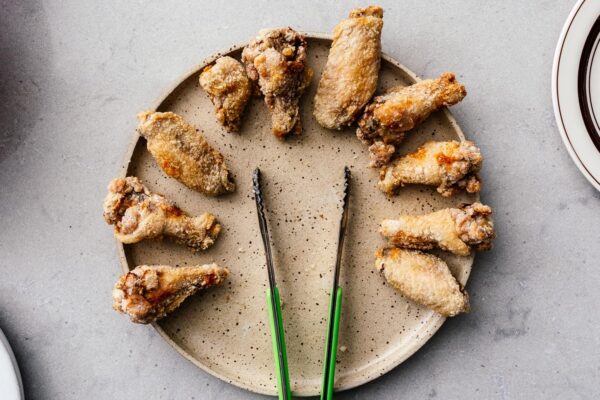 korean fried chicken first fry | foodiesanddrink.com