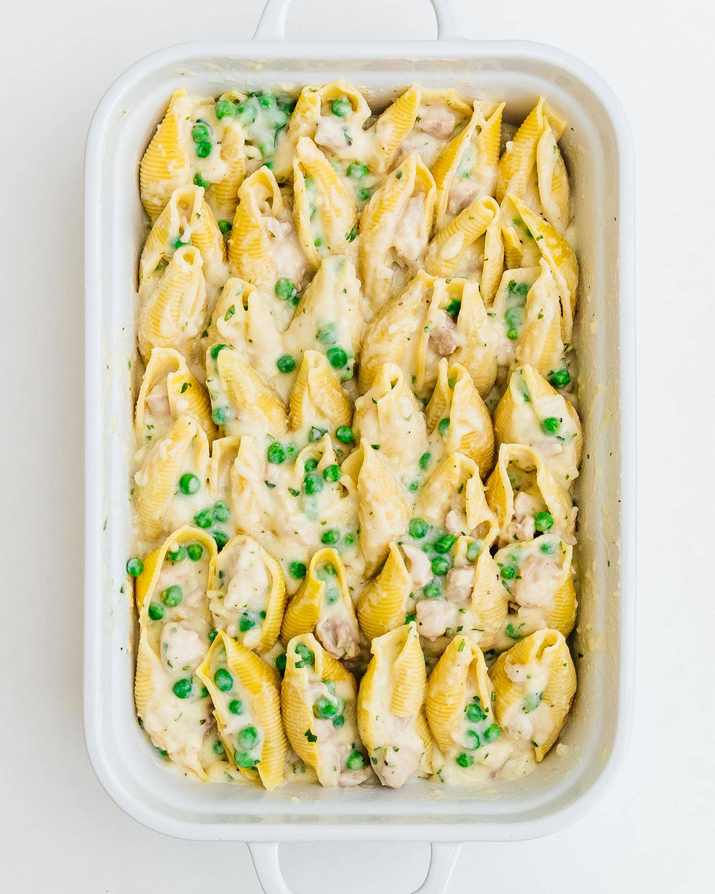 chicken stuffed shells | foodiesanddrink.com