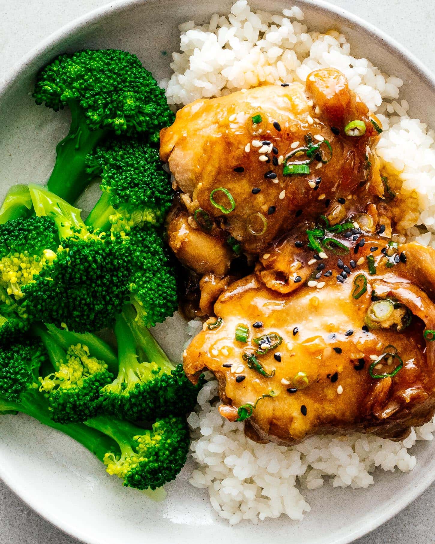 teriyaki chicken plate | foodiesanddrink.com