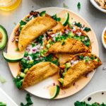 Air Fryer Chicken Tacos | foodiesanddrink.com