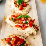 chicken bruschetta | foodiesanddrink.com