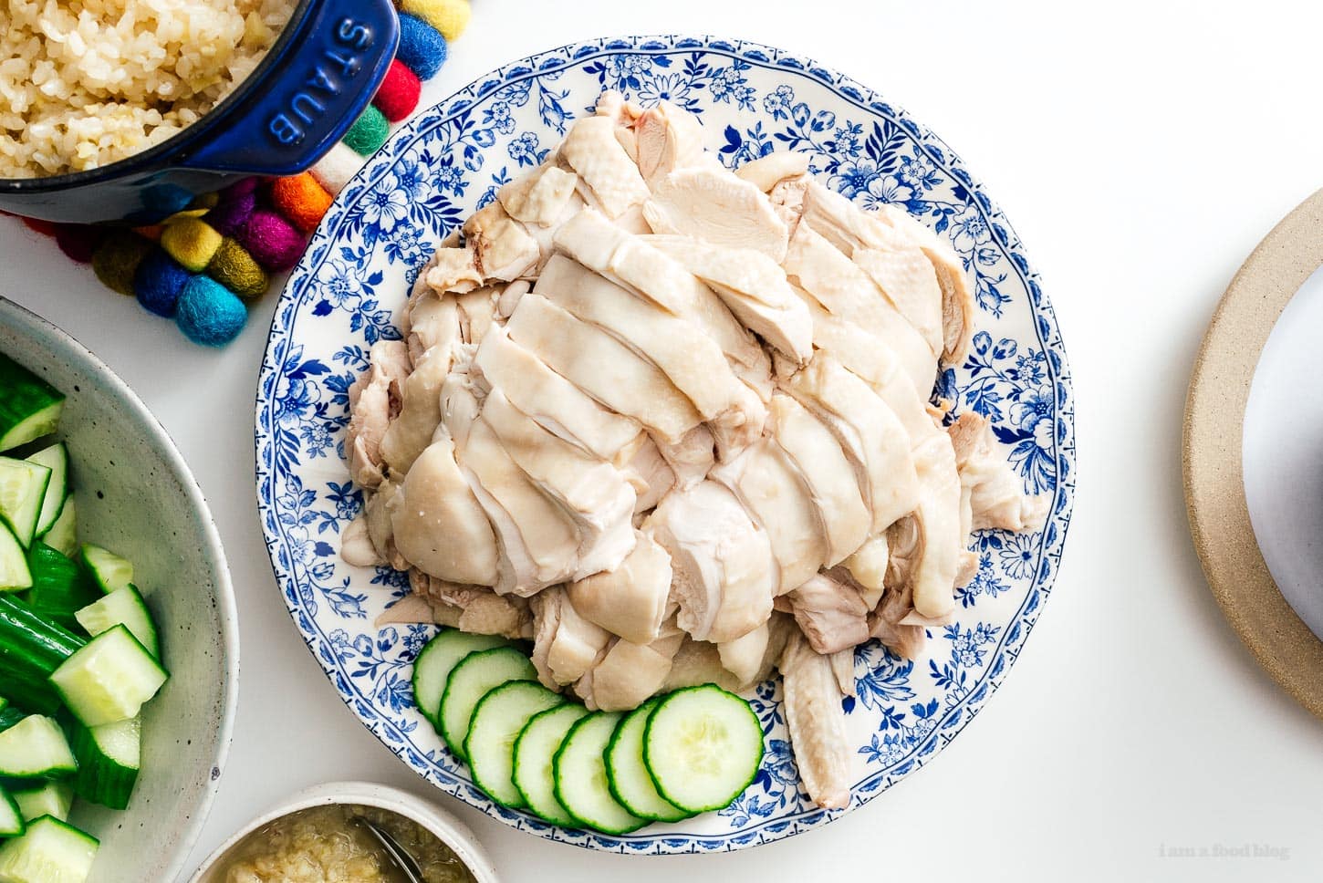 hainanese chicken | foodiesanddrink.com