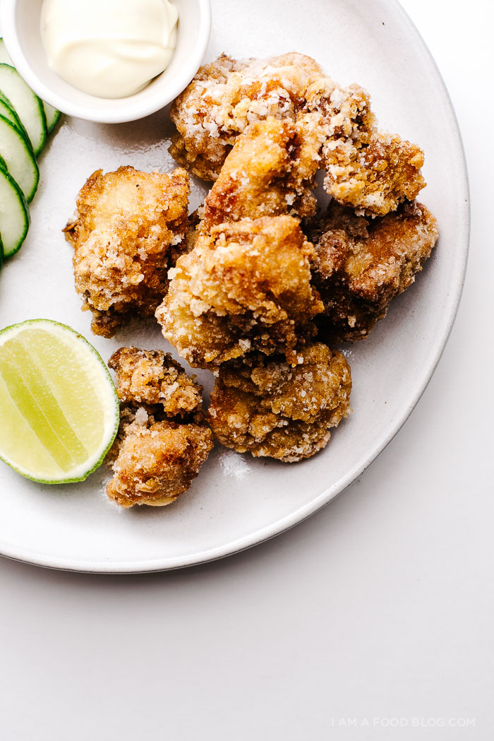 japanese fried chicken karaage recipe - foodiesanddrink.com