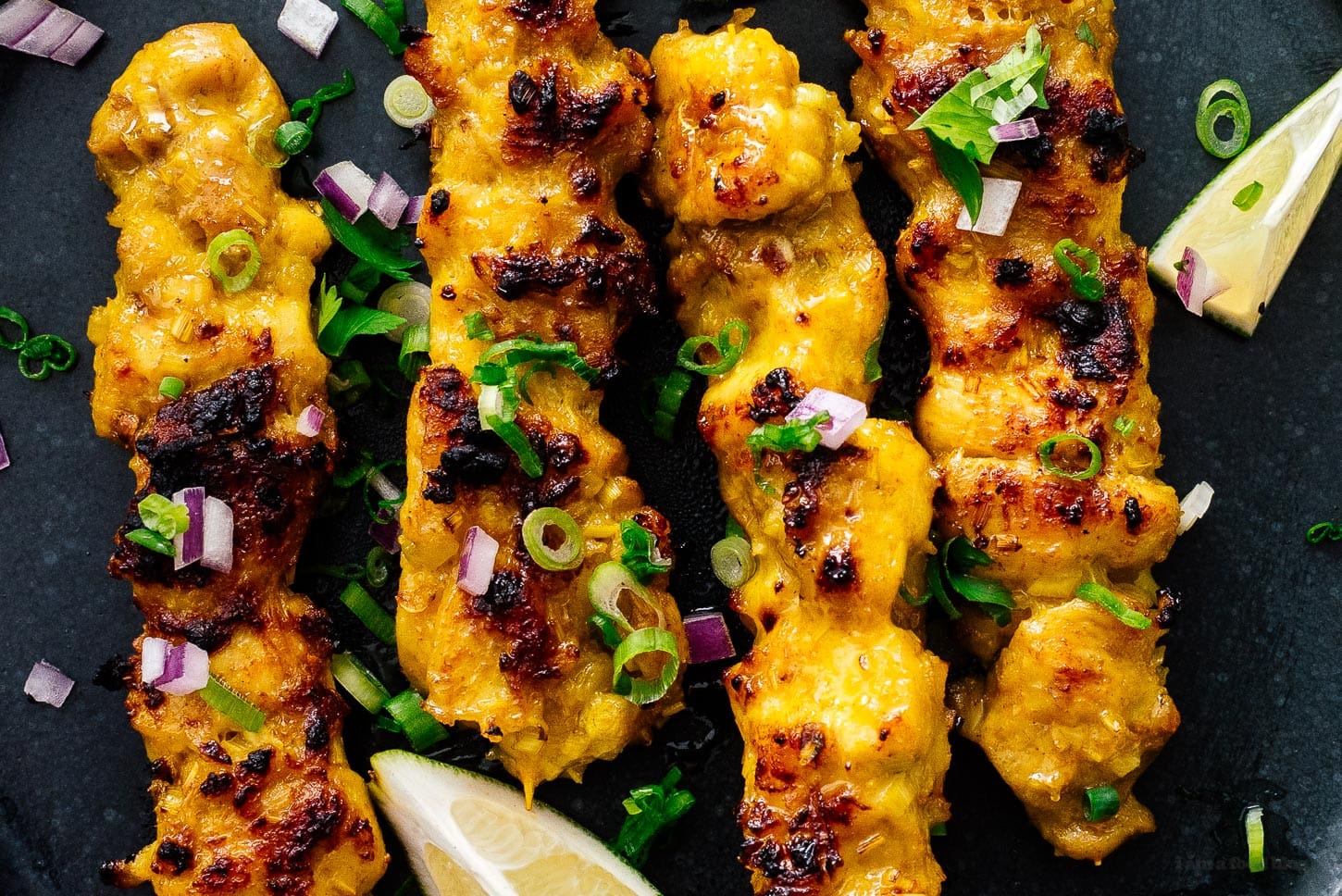 chicken satay | foodiesanddrink.com