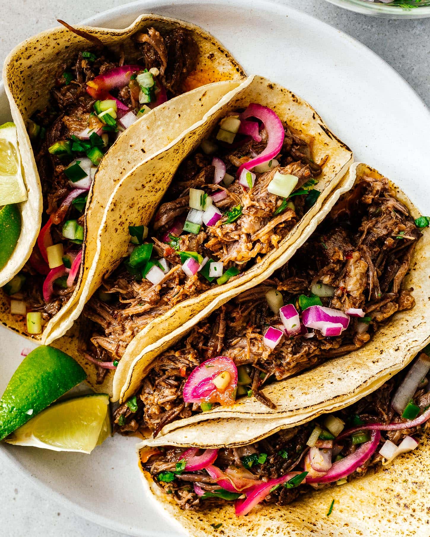 tacos de barbacoa | foodiesanddrink.com