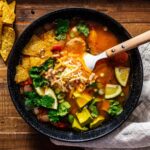 tortilla soup recipe | foodiesanddrink.com