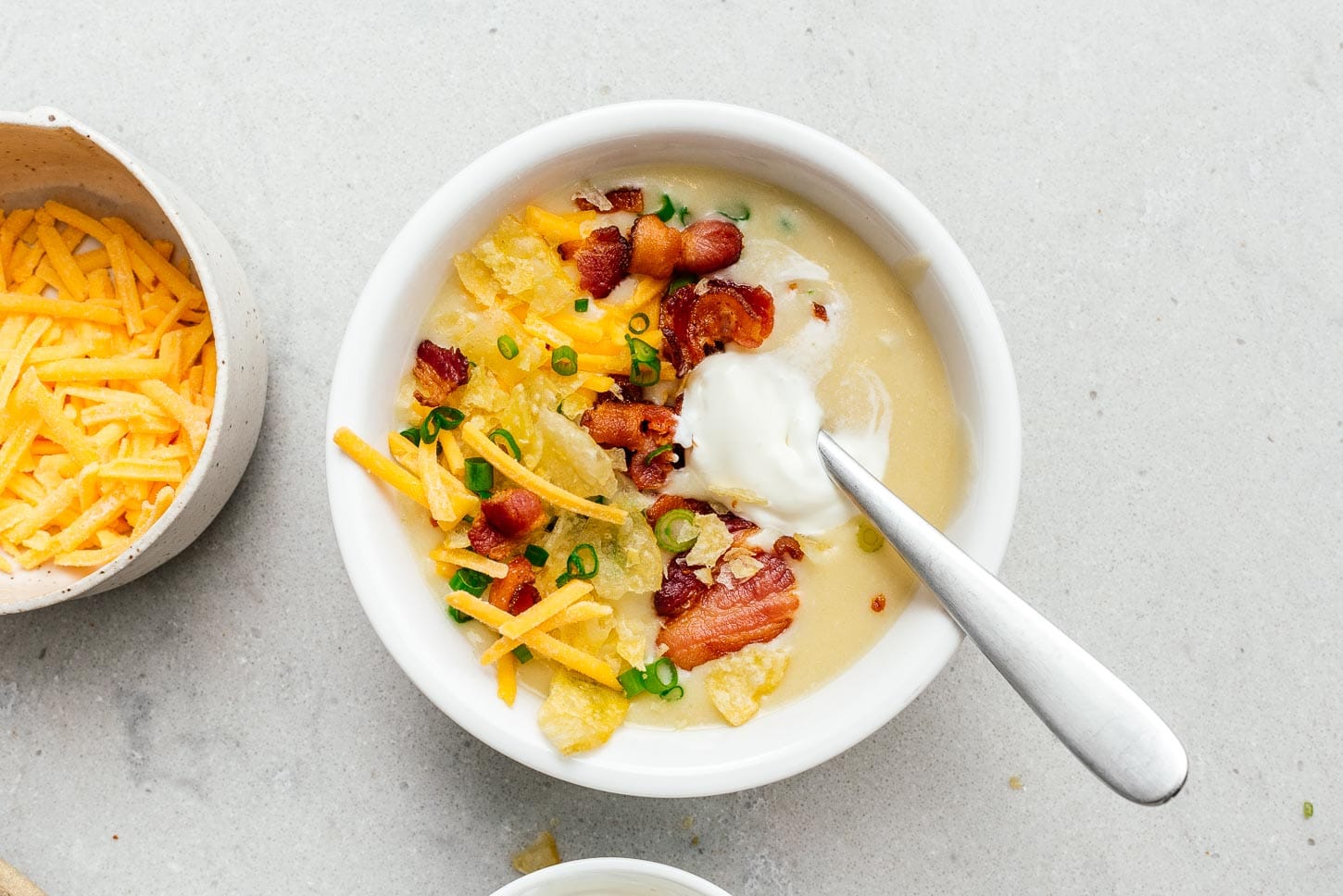 potato soup side | foodiesanddrink.com